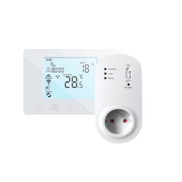 AURATON ORION 230V  bezvadu nedēļas termostats ar Wi-Fi sildierīces kontrolieri (komplekts)