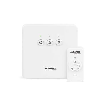 AURATON Aquila Mini SET  dienas programmējams bezvadu temperatūras regulators ar sildierīces kontrolieri (komplekts)