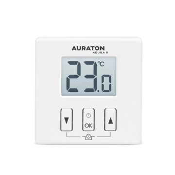 AURATON bezvadu nedēļas termostats ar modulāciju Aquila R - precīza apkures vadība