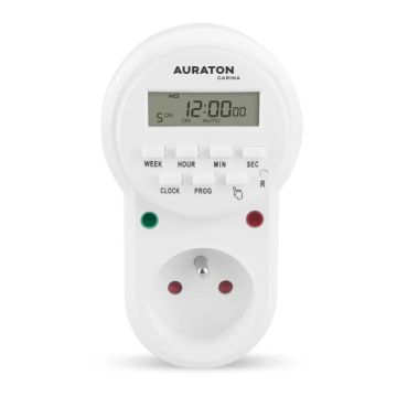 AURATON bezvadu nedēļas termostats Carina - programmējama nedēļas vadība