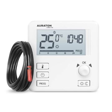 AURATON bezvadu dienas termostats Libra DS - vienas dienas programmēšana