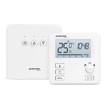 AURATON bezvadu nedēļas termostats komplektā Libra SET - ar uztvērēju