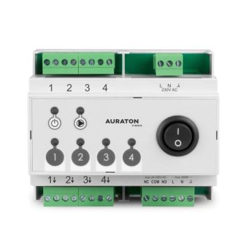 AURATON bezvadu dienas termostats Virgo - vienkārša dienas vadība